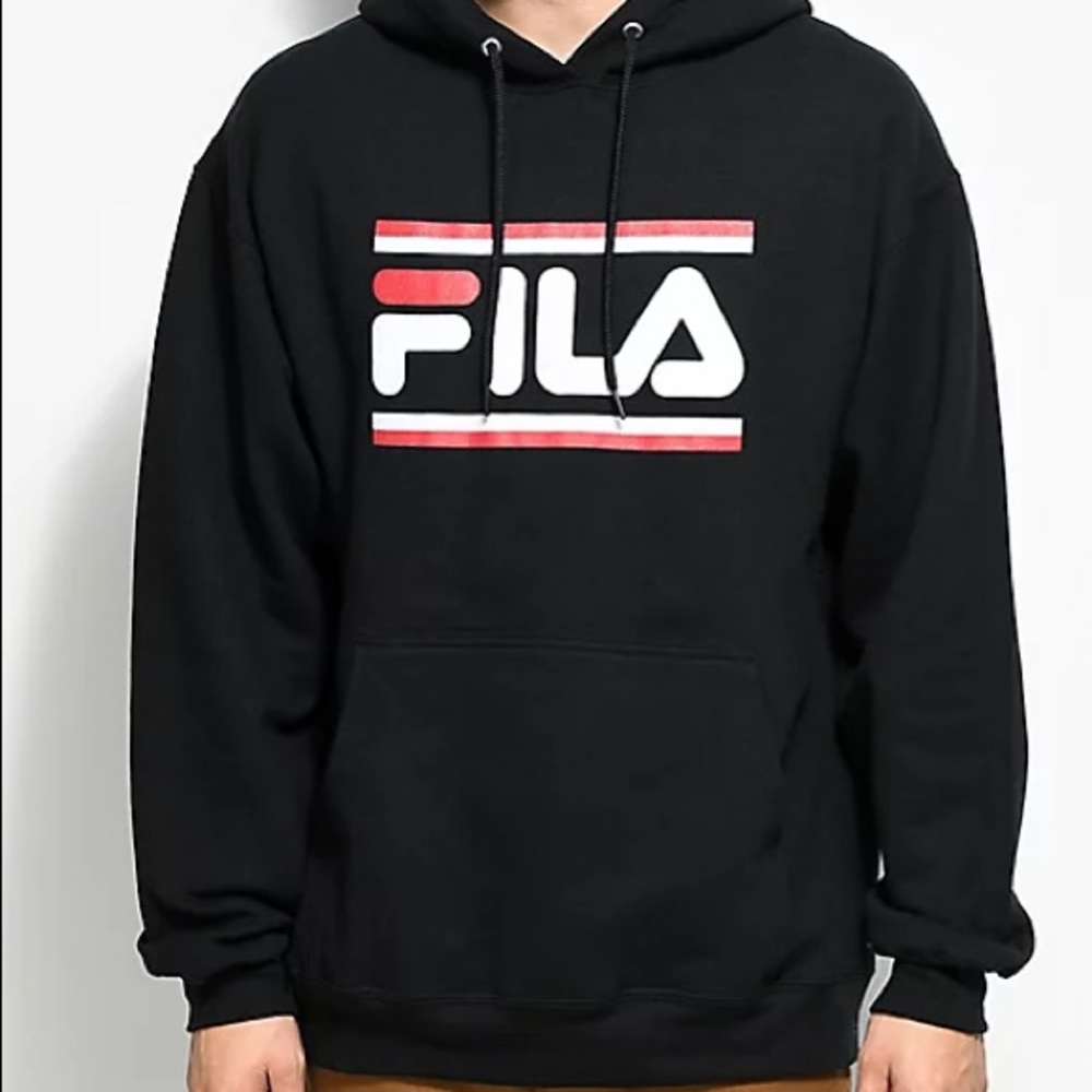 Black Fila sweatshirt